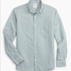 Brooks Brothers Striped Long Sleeve Sport Shirt